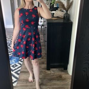 Draper James navy and red dress - size 4
